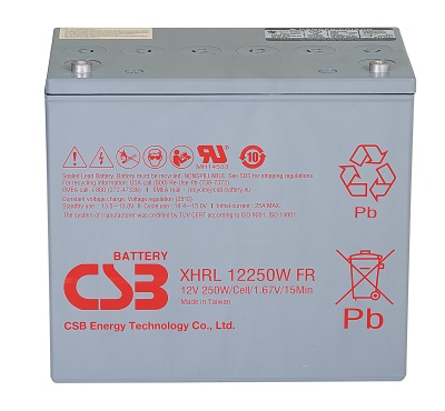 CSB XHRL12250W 250W Extreme High Rate Long Life Battery