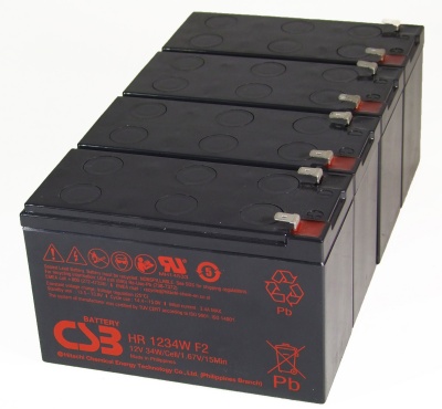 MDS107 UPS Battery Kit - Replaces APC RBC107