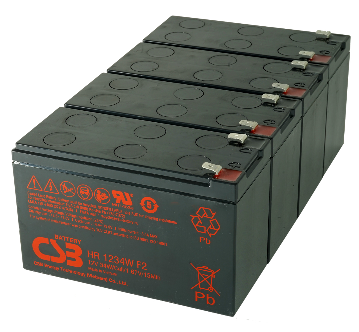 MDSV204 UPS Battery Kit - Replaces APC RBCV204