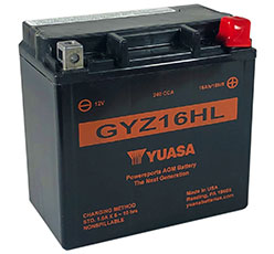 Yuasa GYZ Batteries