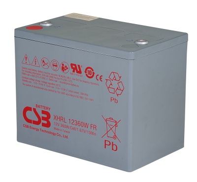 CSB XHRL12360W 360W Extreme High Rate Long Life Battery