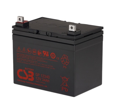 CSB GP12340 12V 34Ah Sealed Lead Acid Battery