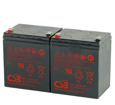 CyberPower Replacement UPS Battery Kit - 2 x 12V 27W Battery