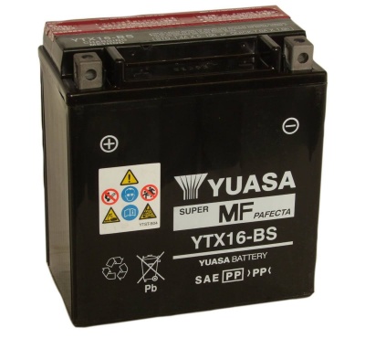 Yuasa YTX Replacement 12V Sealed Maintenance Free Motorcycle Batteries [2]