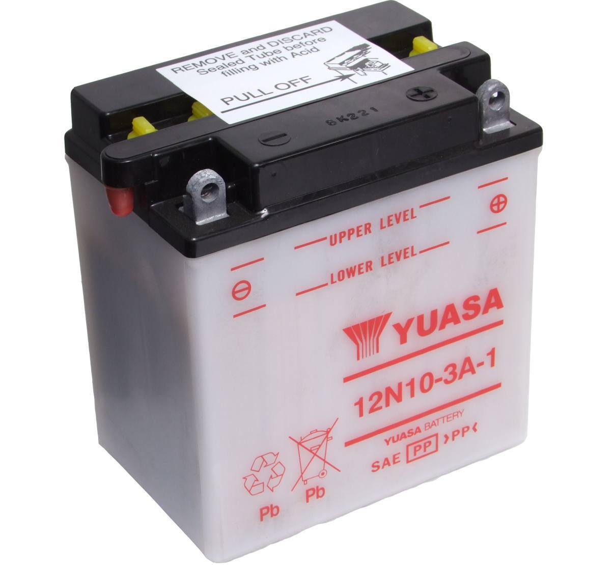 Yuasa 12N10-3A-1 12V Motorcycle Battery Inc Free Delivery