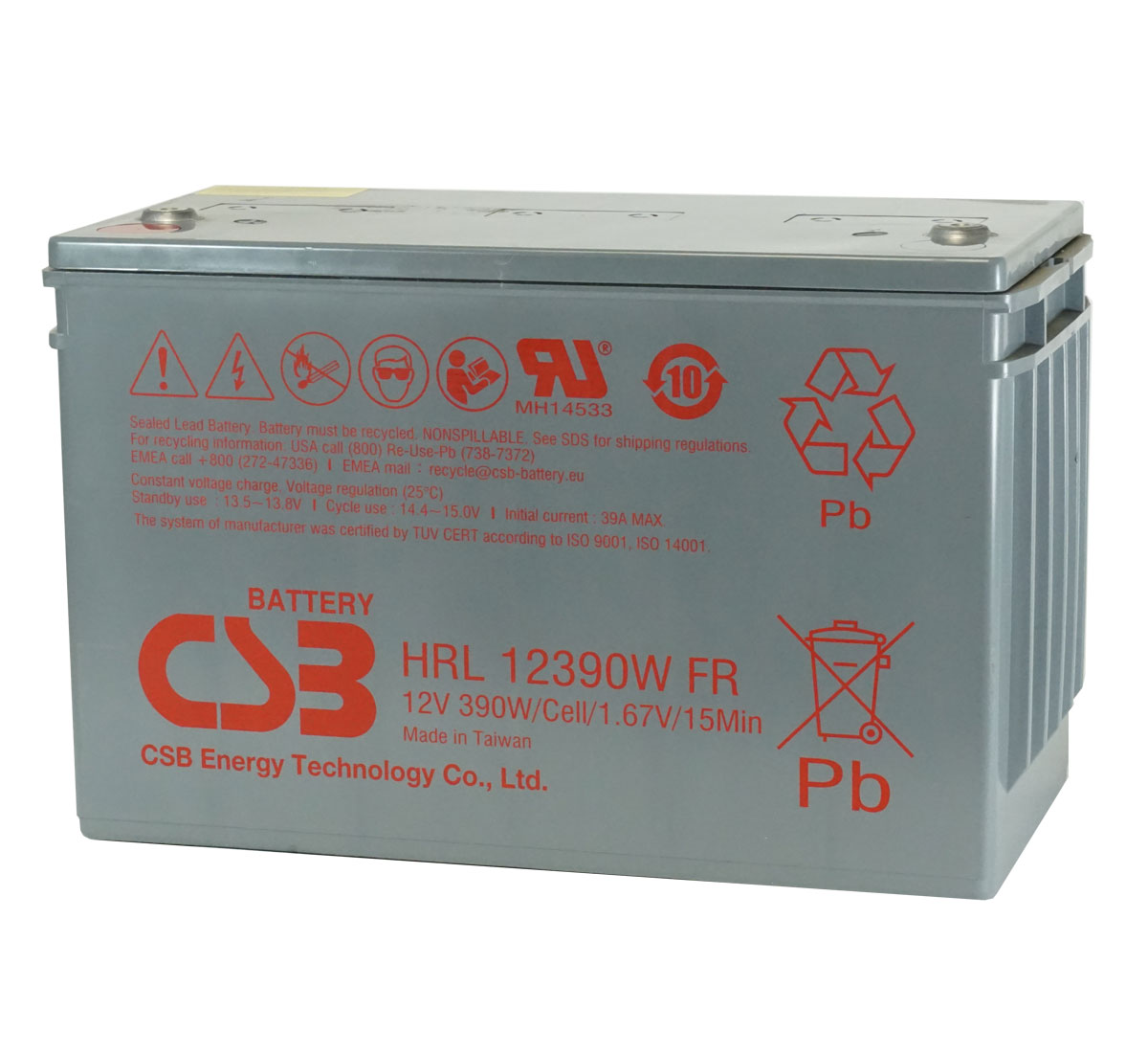 HRL12390W UPS Battery equivalent UPS12-370