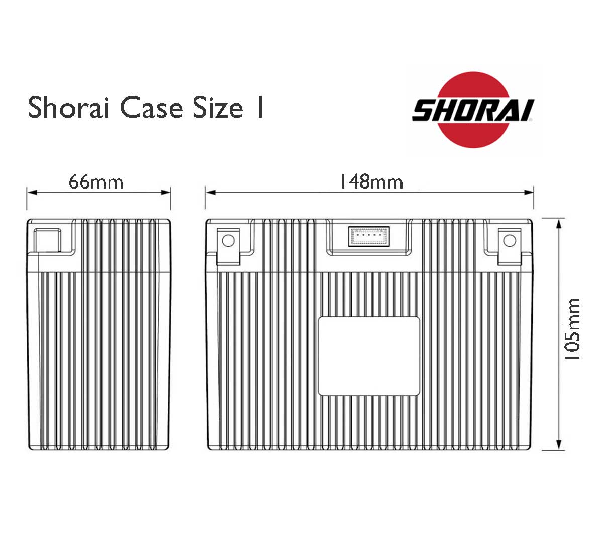 Shorai LFX14A1-BS12 12v 14Ah Lithium Battery