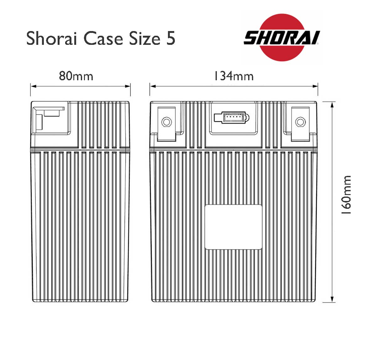 Shorai LFX14A5-BS12 12V 14Ah Lithium Battery