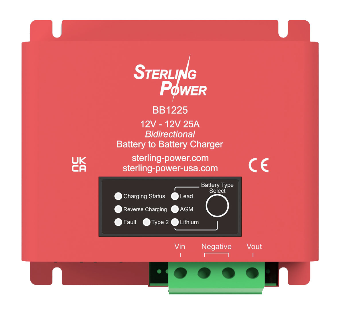 Sterling Power BB1225 12V 25A Battery to Battery Charger