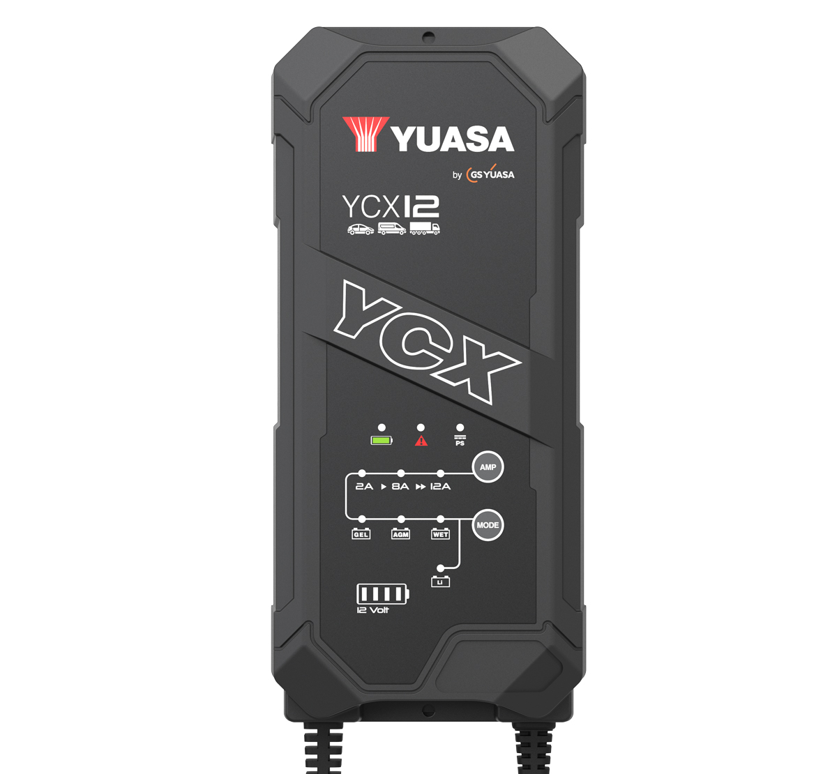 Yuasa YCX12 12V 12Ah Car / Bike Charger & Maintainer