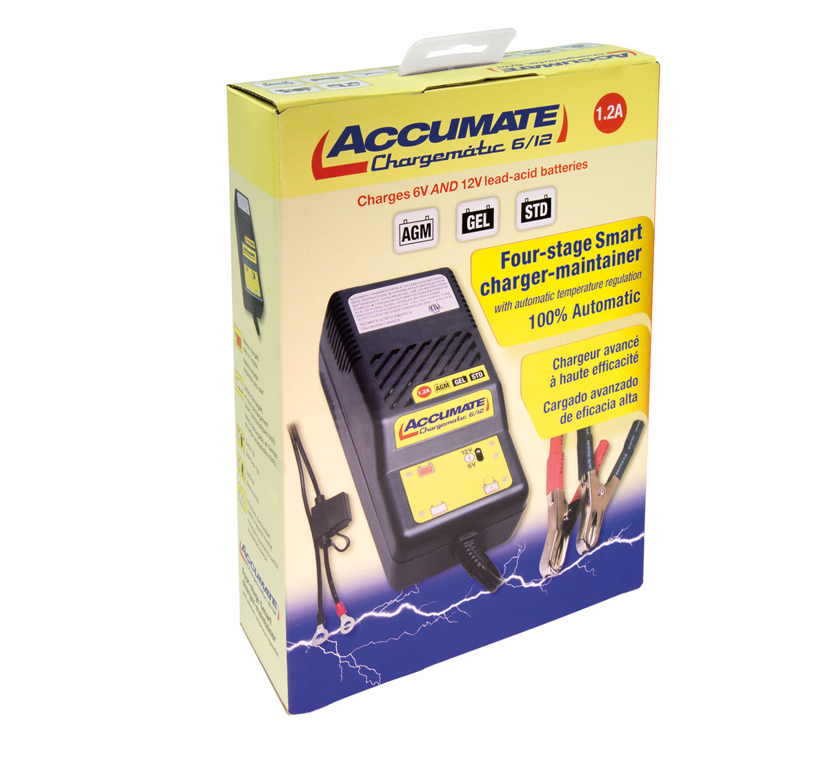 Accumate 6V/12V Battery Charger