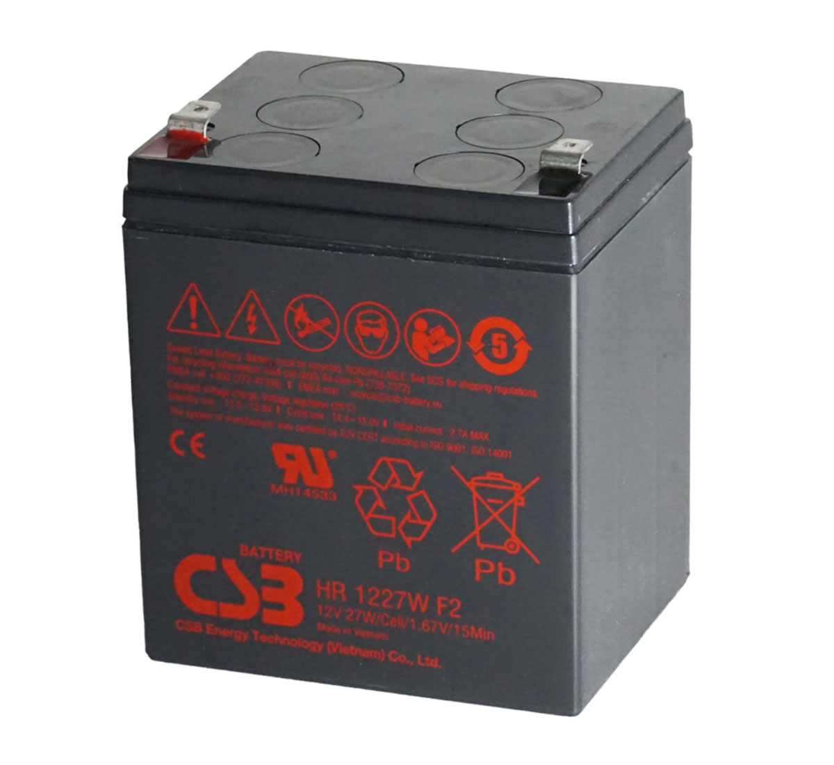 CSB HR1227W High Rate Discharge Battery