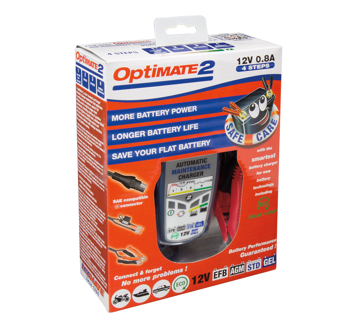 OptiMate 2 12V Battery Charger TM-422