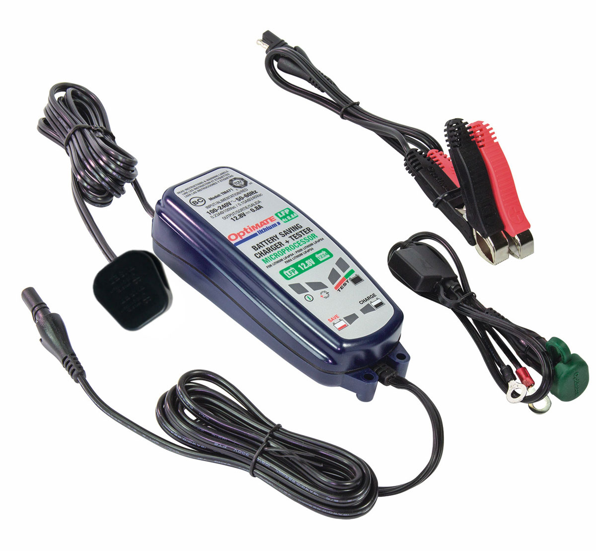 Optimate 3 Lithium 0.8A 12V Battery Charger