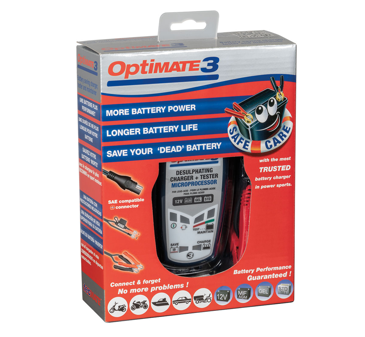 OptiMate 3 12V Battery Charger