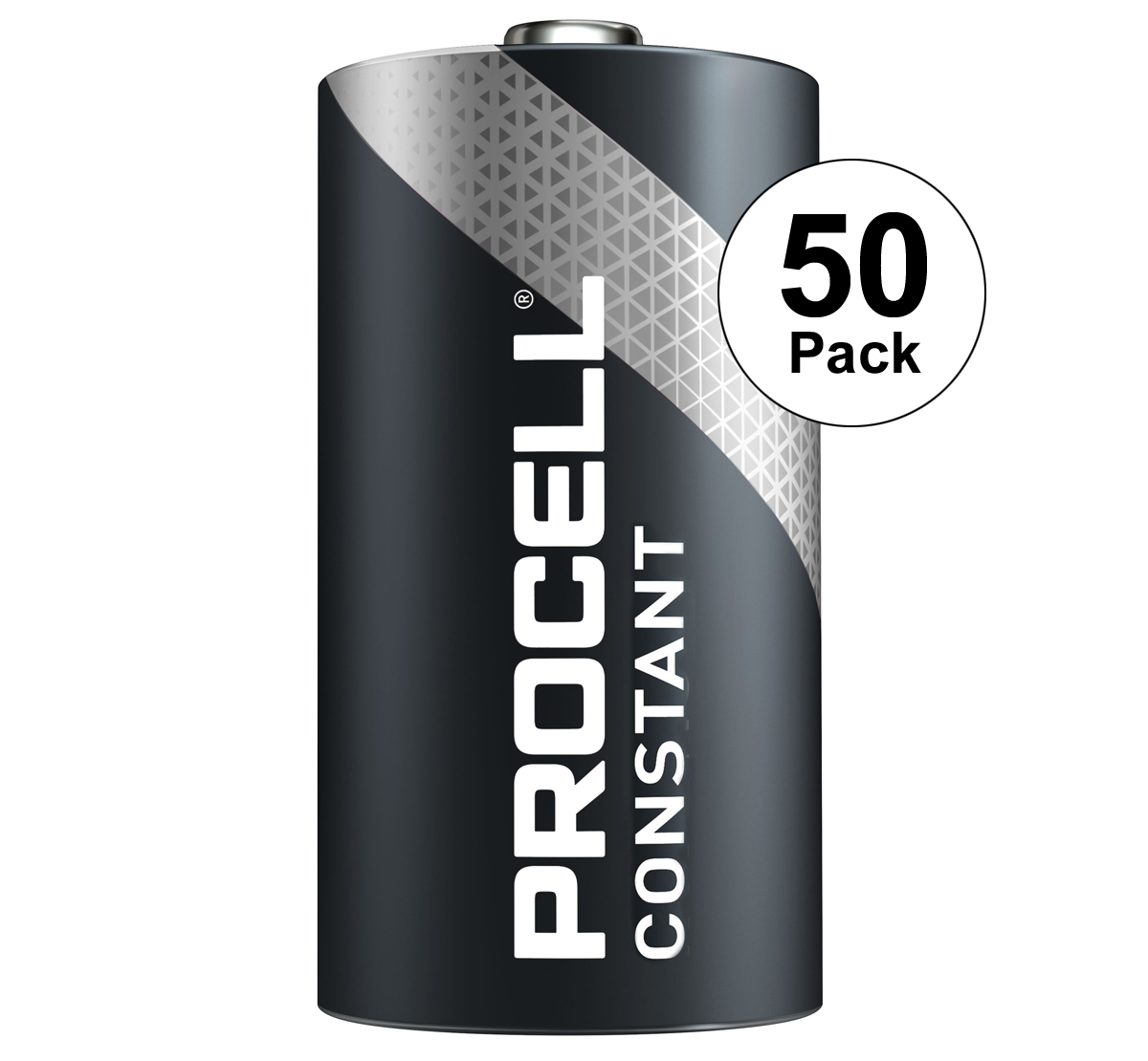 Duracell Procell MN1300 D Cell Bulk Box of 50 Batteries