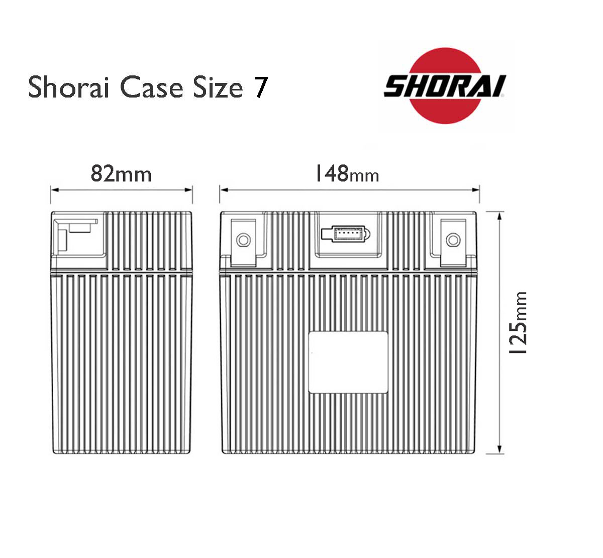 Shorai LFX21A7-BS12 12V 21Ah Lithium Battery