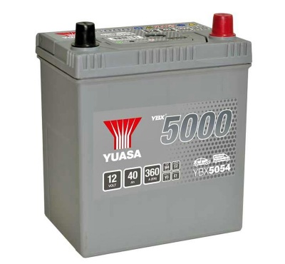 Yuasa YBX5000 Silver Sealed Maintenance Free Car Batteries